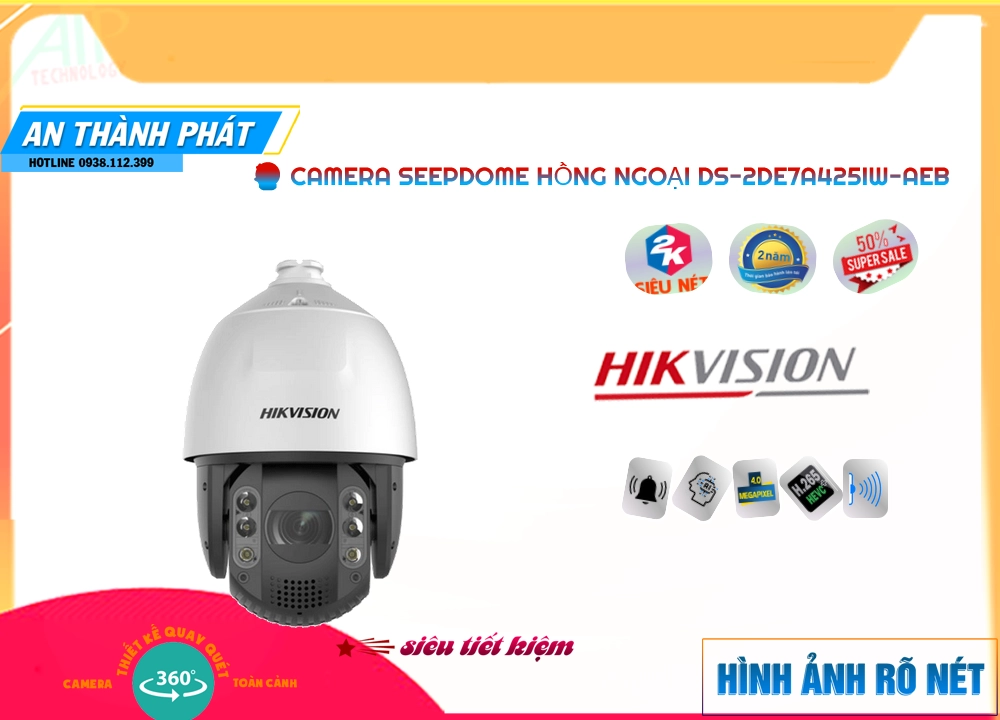 Camera Hikvision DS-2DE7A425IW-AEB Mẫu Đẹp Camera Hikvision DS-2DE7A425IW-AEB Mẫu Đẹp