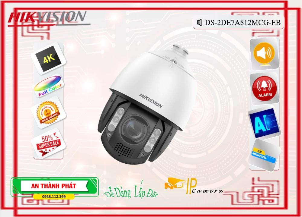 Camera Hikvision DS-2DE7A812MCG-EB,DS-2DE7A812MCG-EB Chất lượng nhấtDS-2DE7A812MCG-EB Chất Lượng,DS 2DE7A812MCG EB,Giá Bán DS-2DE7A812MCG-EB Ultra 4k 8.0 MP ,Địa Chỉ Bán  Loại Camera DS-2DE7A812MCG-EB,DS-2DE7A812MCG-EB Chất lượng nhất,DS-2DE7A812MCG-EB Chất Lượng,Bán Giá ,Giá buôn DS-2DE7A812MCG-EB