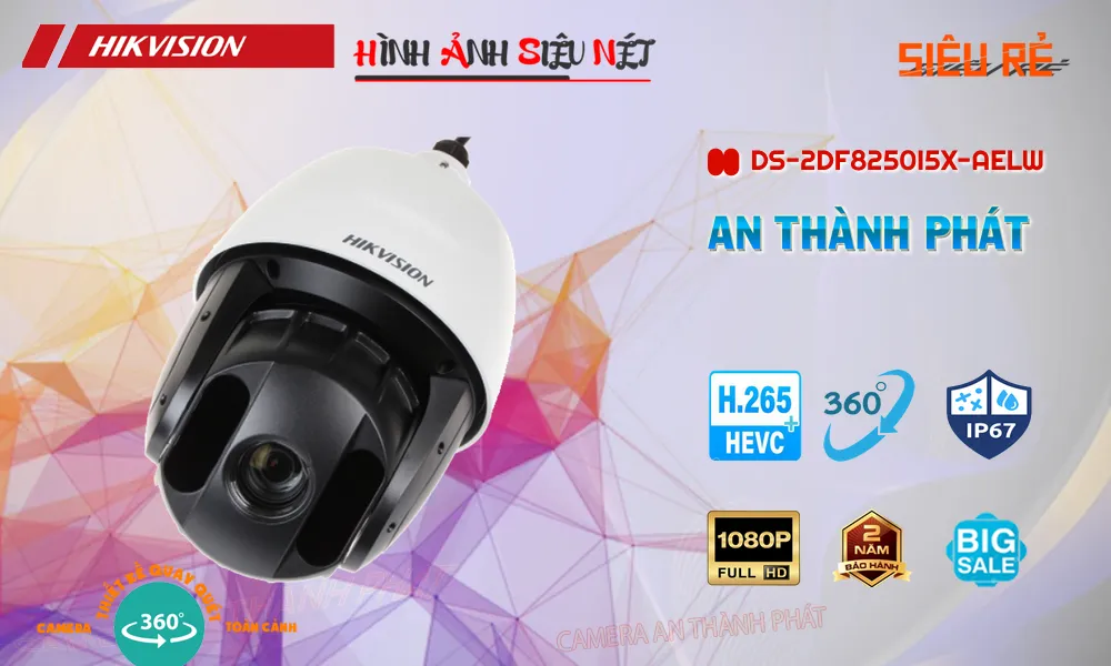 DS-2DF8250I5X-AELW sắc nét Hikvision