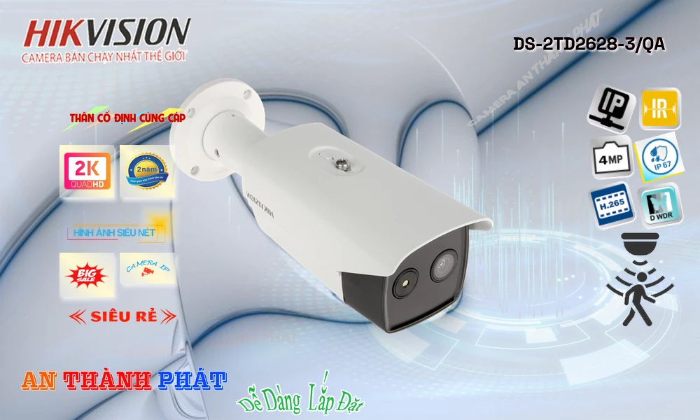 Camera Hikvision DS-2TD2628-3/QA