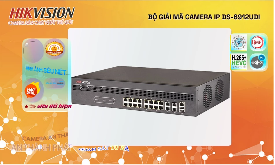 DS-6912UDI sắc nét Hikvision