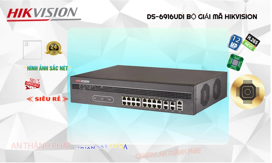 DS-6916UDI sắc nét Hikvision