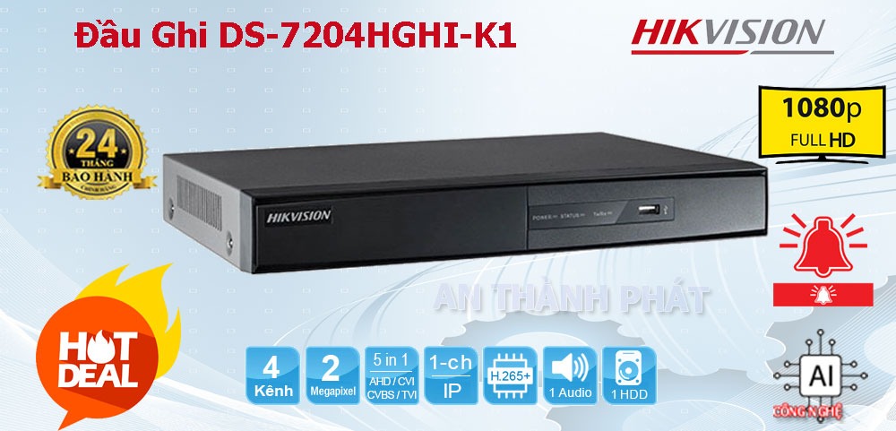 đầu ghi camera hổ trợ camera 2k