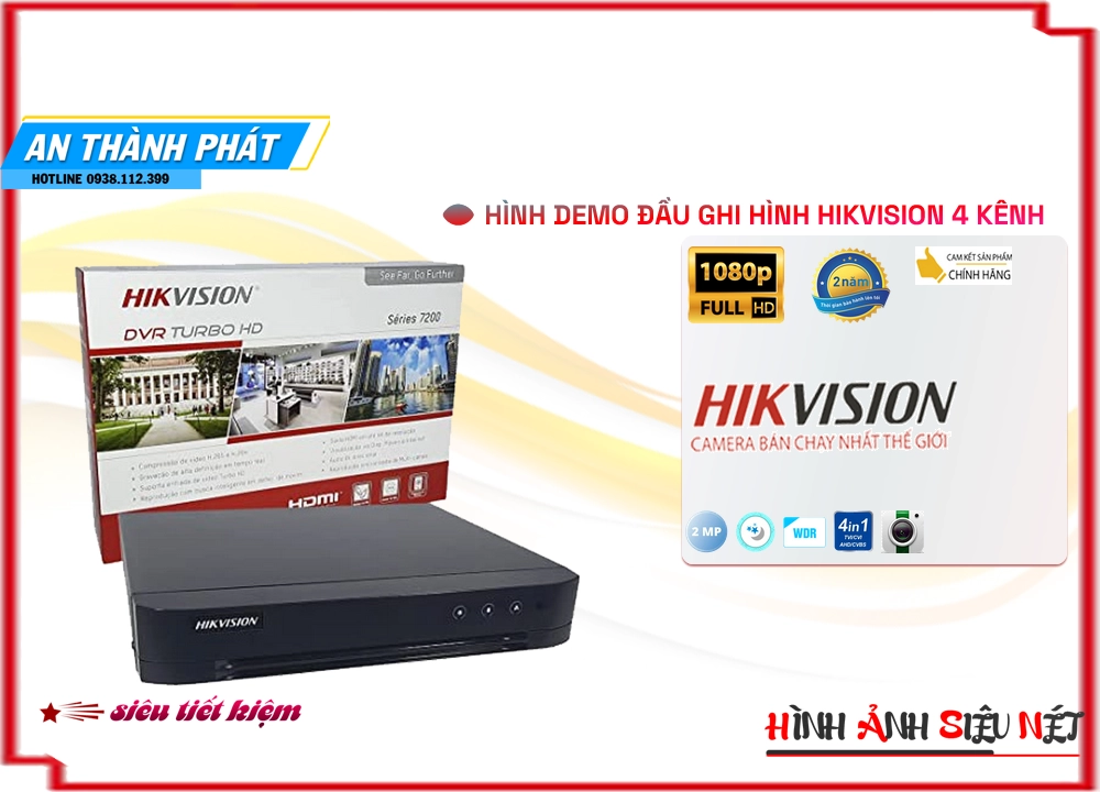 Hikvision DS-7204HGHI-K1 Hình Ảnh Đẹp Hikvision DS-7204HGHI-K1 Hình Ảnh Đẹp