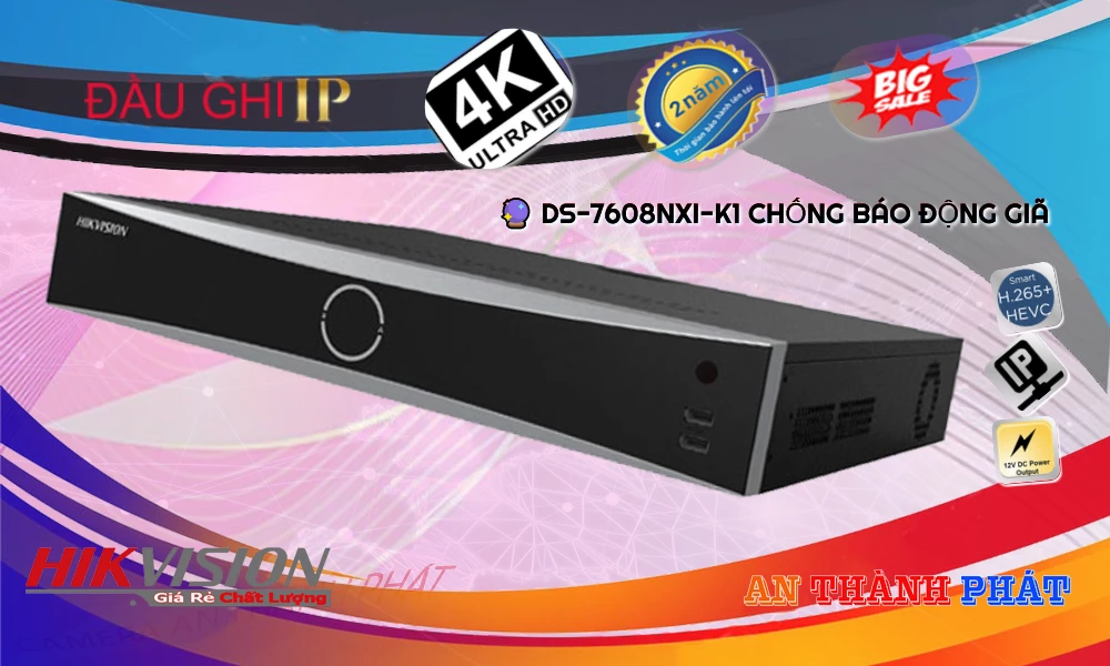 DS-7608NXI-K1 sắc nét Hikvision DS-7608NXI-K1 sắc nét Hikvision