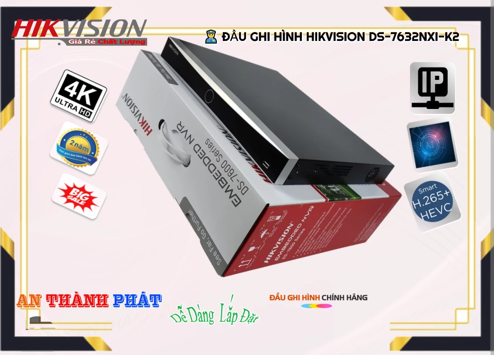Đầu Ghi Hikvision DS-7632NXI-K2,Giá DS-7632NXI-K2,phân phối DS-7632NXI-K2, Bán Lỗ,DS-7632NXI-K2 Giá Thấp Nhất,Giá Bán DS-7632NXI-K2,Nơi bán DS-7632NXI-K2,thông số DS-7632NXI-K2, Tốt nhất,DS-7632NXI-K2 Giá Hãng,DS-7632NXI-K2 Giá rẻ,công nghê DS-7632NXI-K2,DS-7632NXI-K2 Công Nghệ Mới,DS-7632NXI-K2 mới,Bán giá rẻ DS-7632NXI-K2