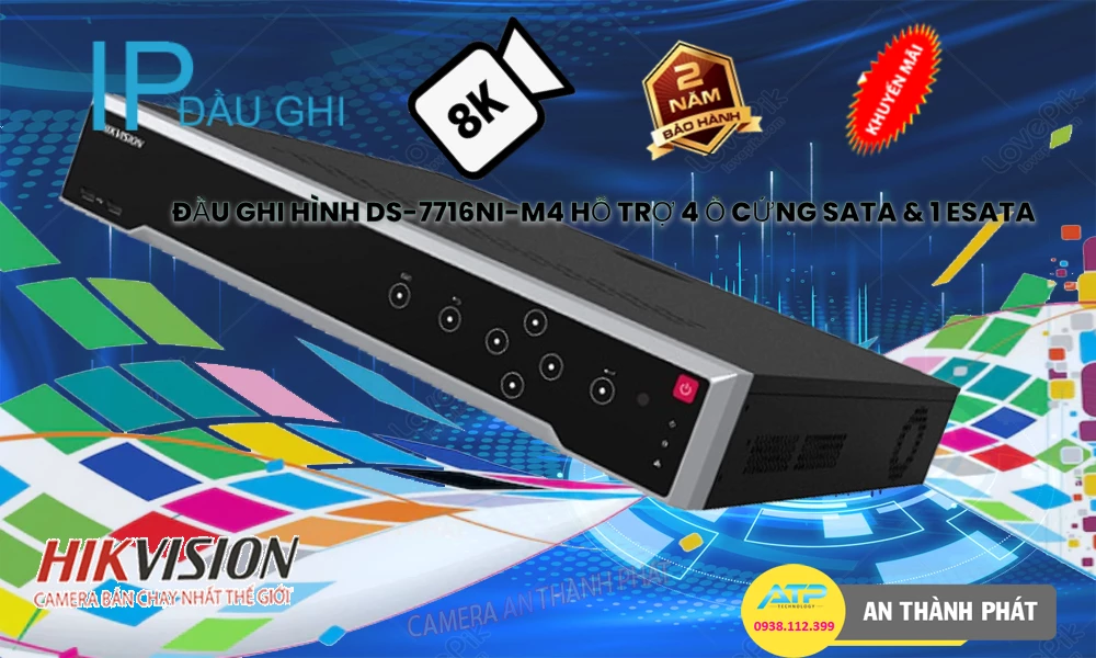 DS-7716NI-M4 sắc nét Hikvision DS-7716NI-M4 sắc nét Hikvision