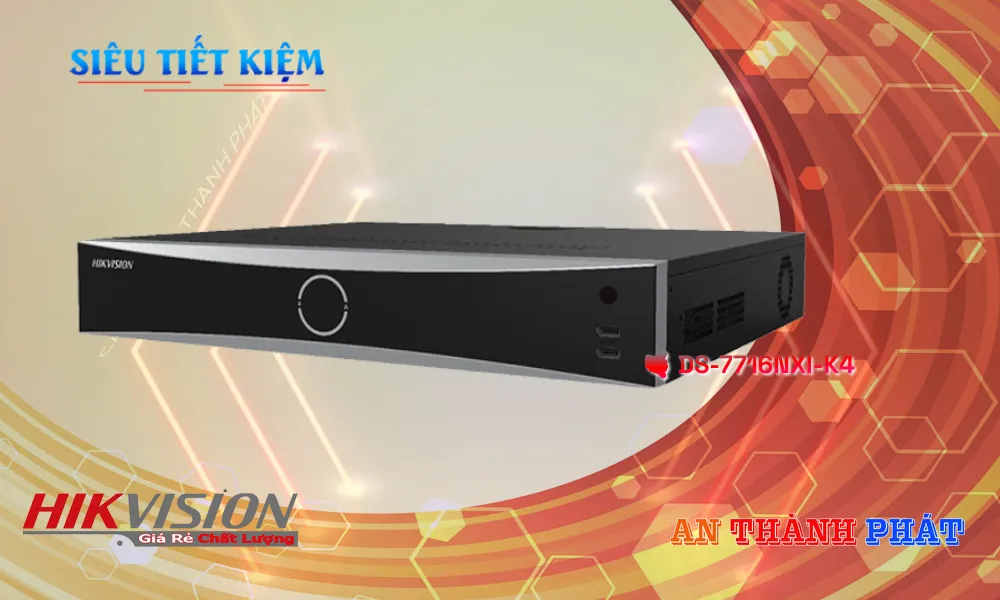 DS-7716NXI-K4 sắc nét Hikvision