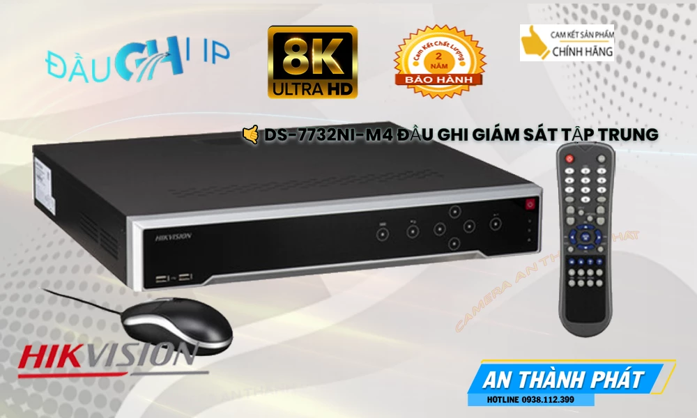 DS-7732NI-M4 sắc nét Hikvision