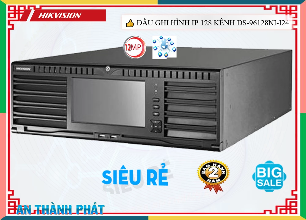 DS-96128NI-I24 sắc nét Hikvision ➠ DS-96128NI-I24 sắc nét Hikvision ➠