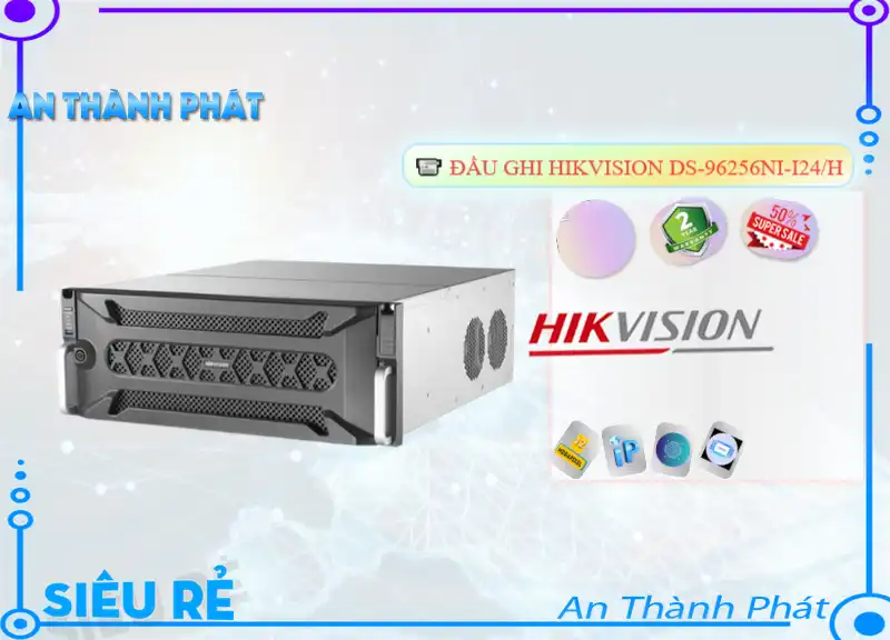 DS-96256NI-I24/H sắc nét Hikvision DS-96256NI-I24/H sắc nét Hikvision