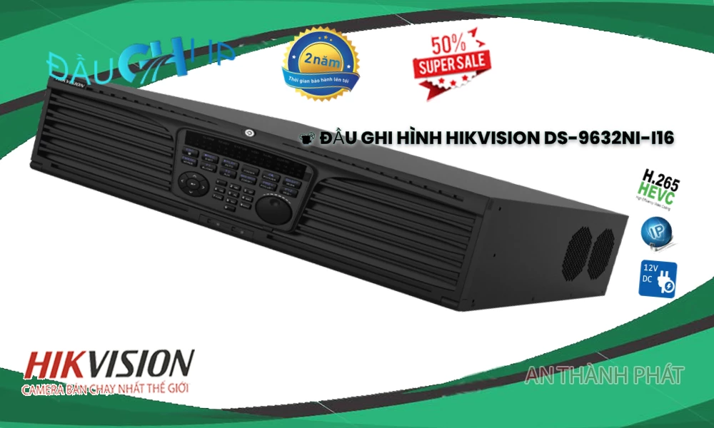 DS-9632NI-I16 sắc nét Hikvision