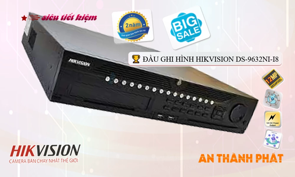 DS-9632NI-I8 sắc nét Hikvision DS-9632NI-I8 sắc nét Hikvision