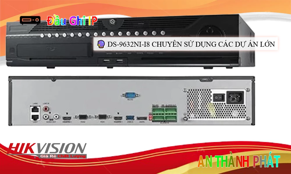 DS-9632NI-I8 sắc nét Hikvision DS-9632NI-I8 sắc nét Hikvision