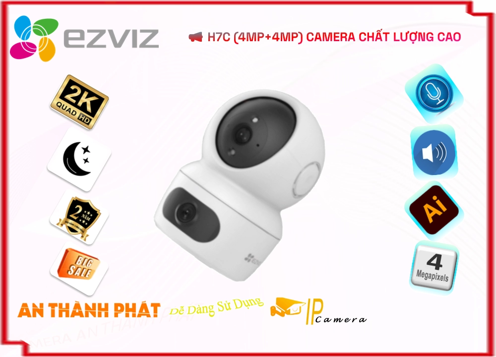 H7C (4MP+4MP) Camera Wifi Ezviz,H7C (4MP+4MP) Đang giảm giá,H7C (4MP+4MP) tốt nhất,Thông số H7C (4MP+4MP) Wifi ,bán H7C (4MP+4MP),Bán Giá H7C (4MP+4MP) 4.0 MP Độ phân giải Ultra 2k ,Giá kỹ thuật ,H7C (4MP+4MP) Bán Sỉ,Giá Bán H7C (4MP+4MP),Địa Chỉ Bán H7C (4MP+4MP),thông số H7C (4MP+4MP),H7C (4MP+4MP) Giá rẻ nhất,H7C (4MP+4MP) Giá Khuyến Mãi