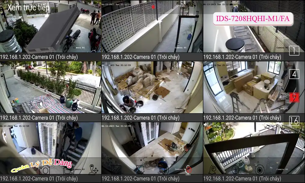 IDS-7208HQHI-M1/FA sắc nét Hikvision IDS-7208HQHI-M1/FA sắc nét Hikvision