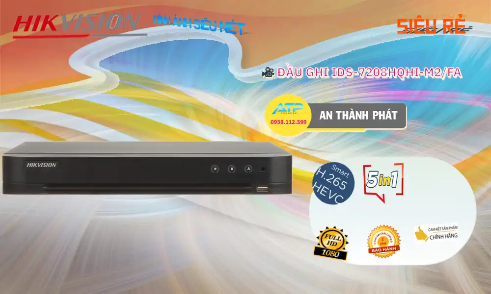 IDS-7208HQHI-M2/FA sắc nét Hikvision IDS-7208HQHI-M2/FA sắc nét Hikvision