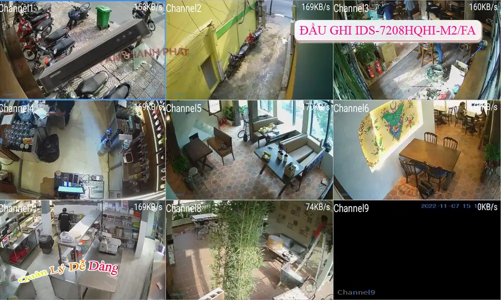 IDS-7208HQHI-M2/FA sắc nét Hikvision IDS-7208HQHI-M2/FA sắc nét Hikvision