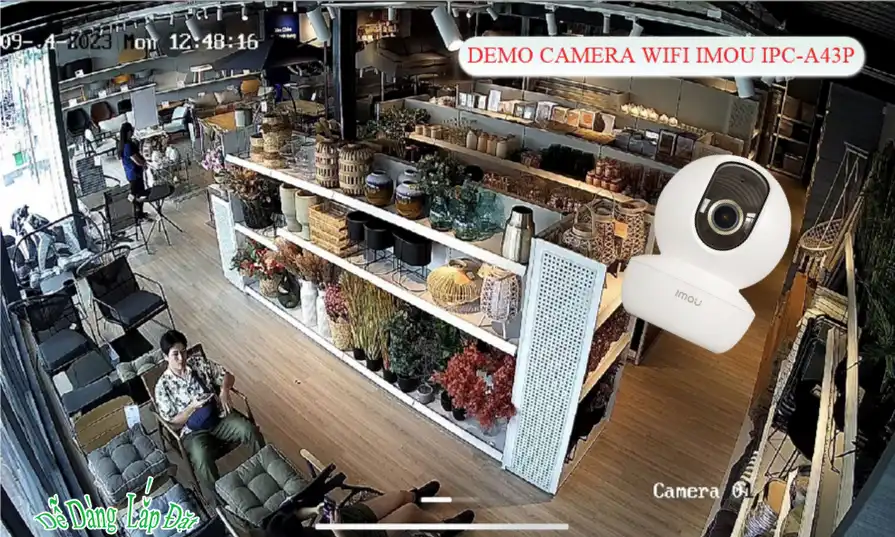 IPC-A43P sắc nét Wifi Imou