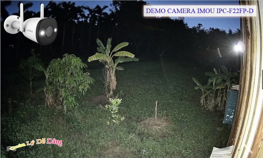 Camera Ngoài Trời Imou IPC-F22FP-D rõ nét và chất lượng Camera Ngoài Trời Imou IPC-F22FP-D rõ nét và chất lượng