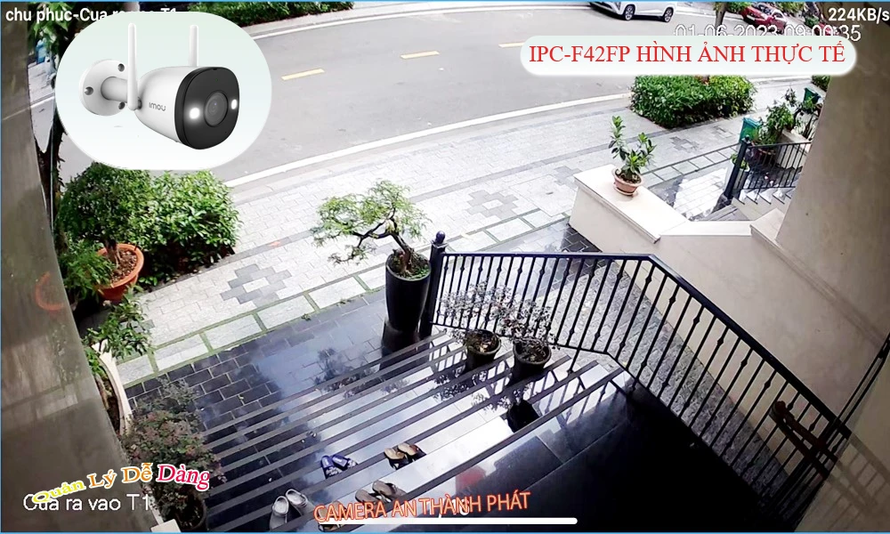 IPC-F42FP sắc nét Wifi Imou