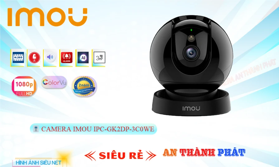 Camera Wifi Imou IPC-GK2DP-3C0WE Hình Ảnh 2K Camera Wifi Imou IPC-GK2DP-3C0WE Hình Ảnh 2K