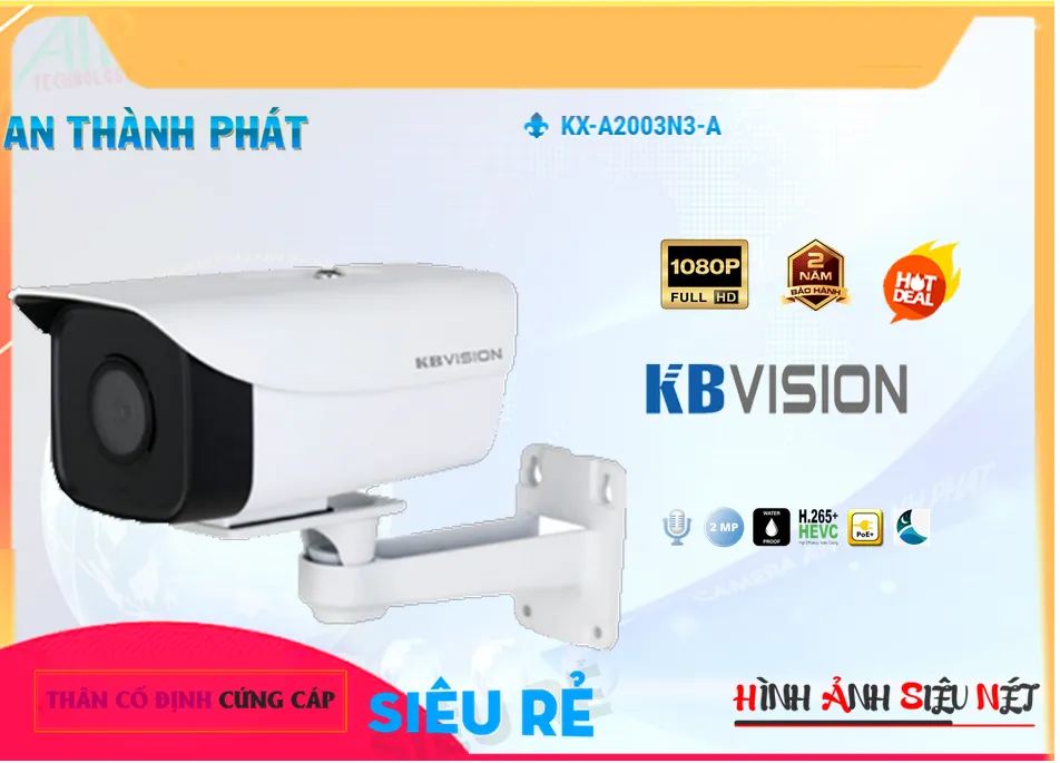 KX-A2003N3-A sắc nét KBvision ➠