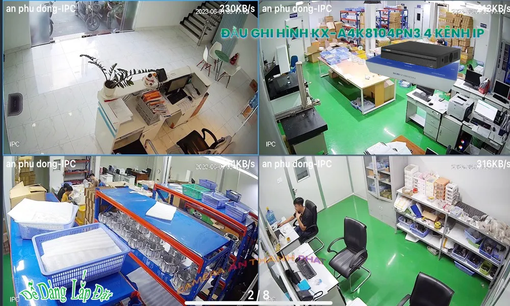 KX-A4K8104PN3 Đầu ghi Camera KBvision Công Nghệ Mới KX-A4K8104PN3 Đầu ghi Camera KBvision Công Nghệ Mới