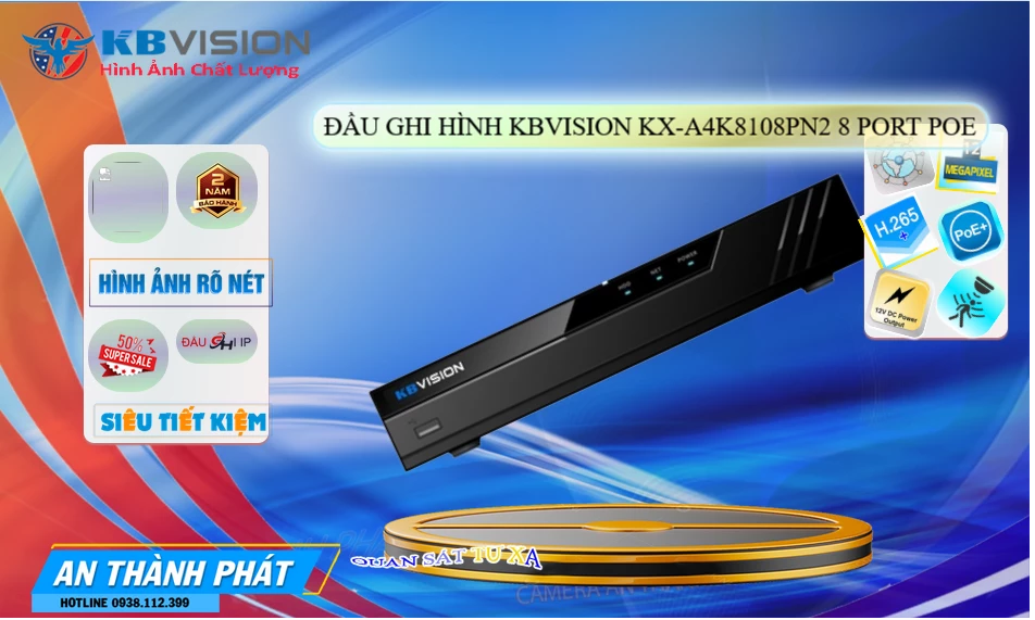 ➠ KX-A4K8108PN2 sắc nét KBvision ➠ KX-A4K8108PN2 sắc nét KBvision