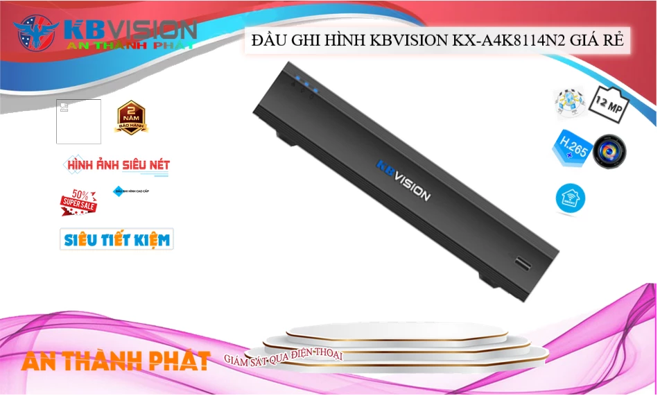 KX-A4K8114N2 sắc nét KBvision KX-A4K8114N2 sắc nét KBvision