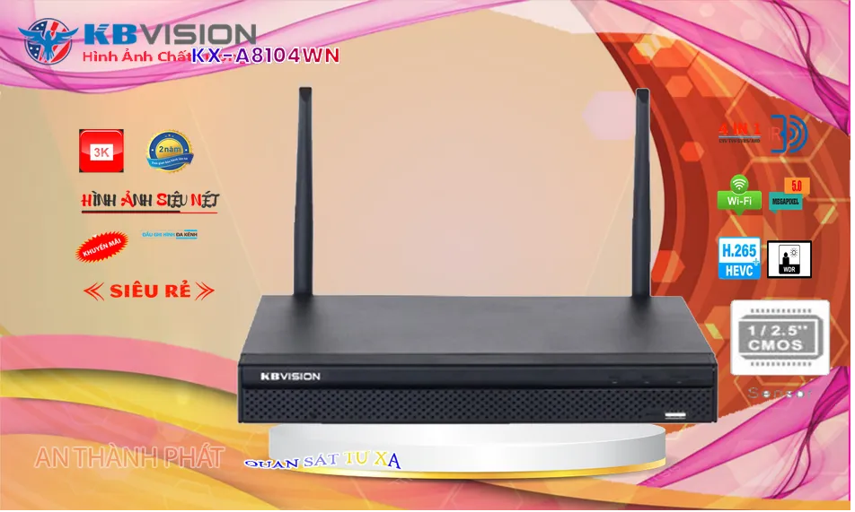 KX-A8104WN sắc nét KBvision KX-A8104WN sắc nét KBvision