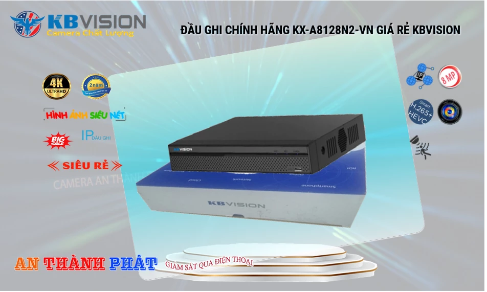 KX-A8128N2-VN sắc nét KBvision ➠ KX-A8128N2-VN sắc nét KBvision ➠