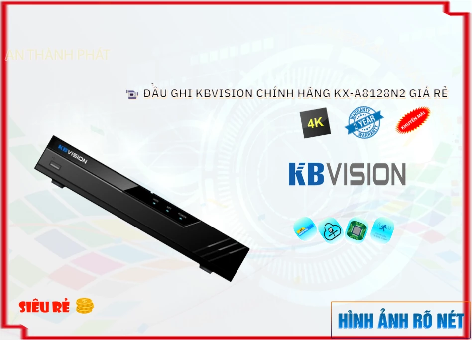 KX-A8128N2 sắc nét KBvision KX-A8128N2 sắc nét KBvision