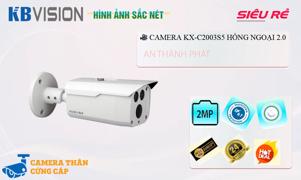 KX-C2003S5 sắc nét KBvision