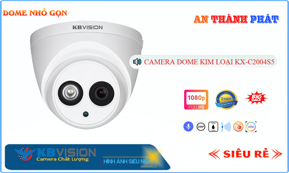 Camera Giá Rẻ KBvision KX-C2004S5 Giá rẻ ✅,Thông số KX-C2004S5,KX-C2004S5 Chất lượng nhất,KX-C2004S5 Công Nghệ HD  Bán Sỉ, Loại Camera KX C2004S5,KX-C2004S5 chiết khấu cao,Giá Bán KX-C2004S5 FULL HD 1080P 2.0 MP ,KX-C2004S5 Chất Lượng,bán KX-C2004S5,Bán Giá KX-C2004S5,thông số KX-C2004S5,KX-C2004S5 sale mạnh,KX-C2004S5 Chiết khấu cao,KX-C2004S5 Tiết kiệm