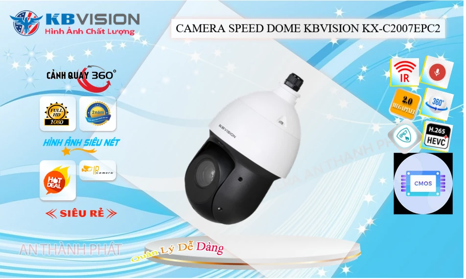 KX-C2007ePC2 sắc nét KBvision KX-C2007ePC2 sắc nét KBvision