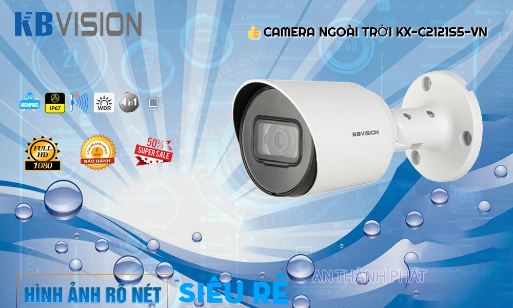 KX-C2121S5-VN sắc nét KBvision