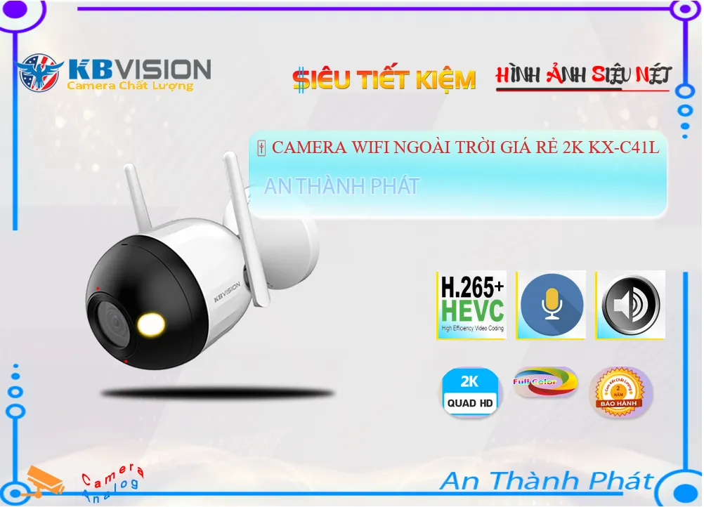 Camera IP Kbvision Ngoài Trời KX-C41L,Thông số KX-C41L,KX-C41L Chất lượng nhất,KX-C41L Wifi IP  Bán Sỉ, Camera KX C41L,KX-C41L bán chạy nhất,Giá Bán KX-C41L Ultra 2k 4.0 MP ,KX-C41L Chất Lượng,bán KX-C41L,Bán Giá KX-C41L,thông số KX-C41L,KX-C41L Chất lượng nhất,KX-C41L Giá Khuyến Mãi,KX-C41L Giá Hấp Dẫn