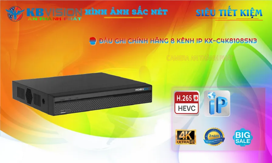Đầu Ghi KX-C4K8108SN3 Công Nghệ Mới ✪