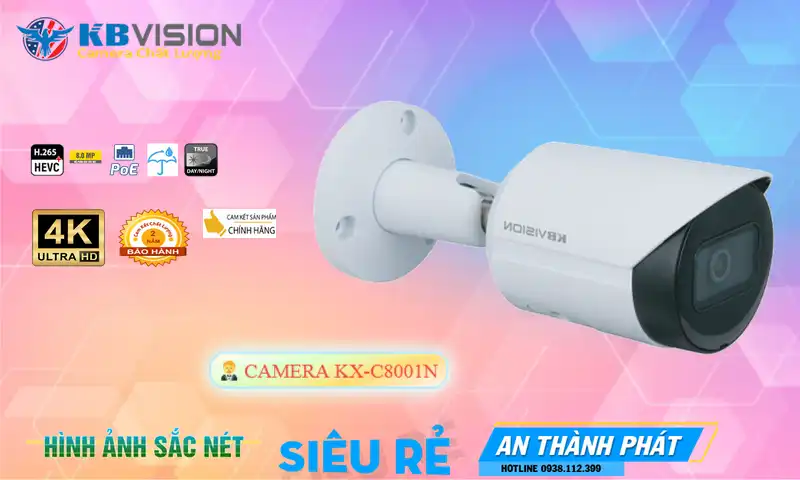 KX-C8001N sắc nét KBvision
