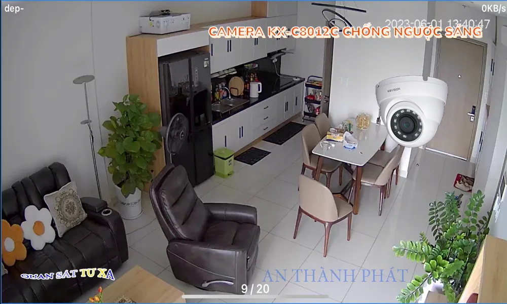 KX-C8012C sắc nét KBvision KX-C8012C sắc nét KBvision