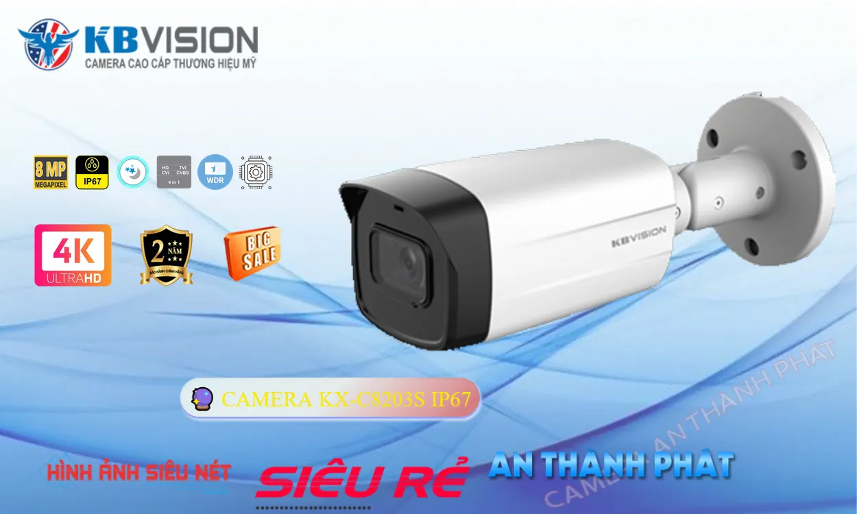 KX-C8203S sắc nét KBvision KX-C8203S sắc nét KBvision
