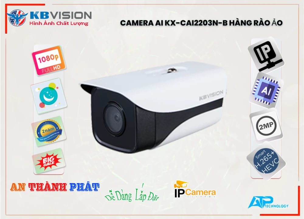 KX-CAi2203N-B sắc nét KBvision ➠ KX-CAi2203N-B sắc nét KBvision ➠