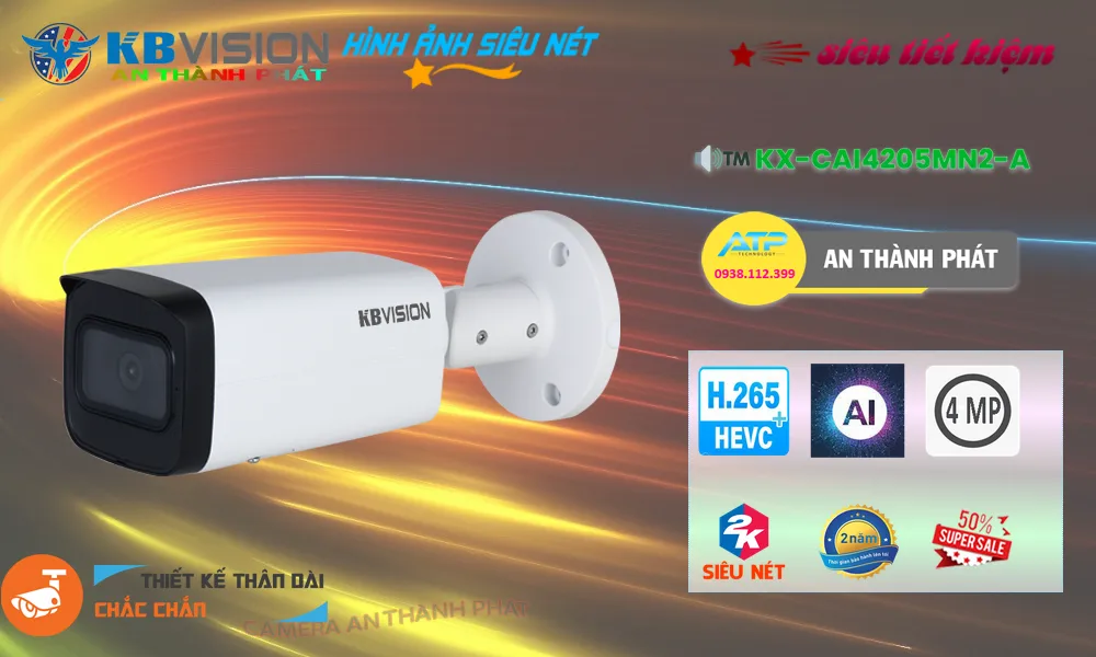 KX-CAi4205MN2-A sắc nét KBvision
