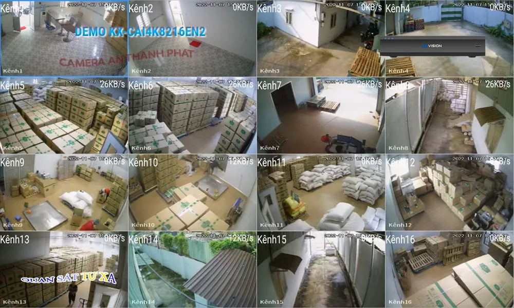 KX-CAi4K8216EN2 sắc nét KBvision