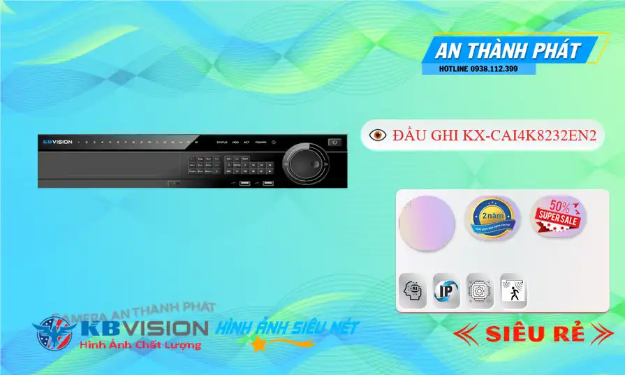 KX-CAi4K8232EN2 sắc nét KBvision