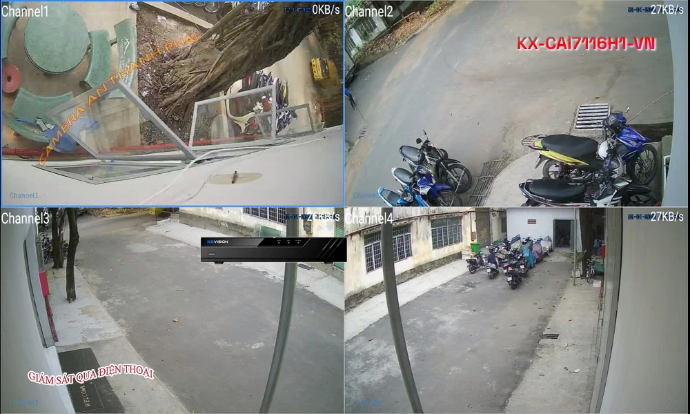 Đầu Ghi Camera KBvision KX-CAi7116H1-VN Tiết Kiệm Đầu Ghi Camera KBvision KX-CAi7116H1-VN Tiết Kiệm