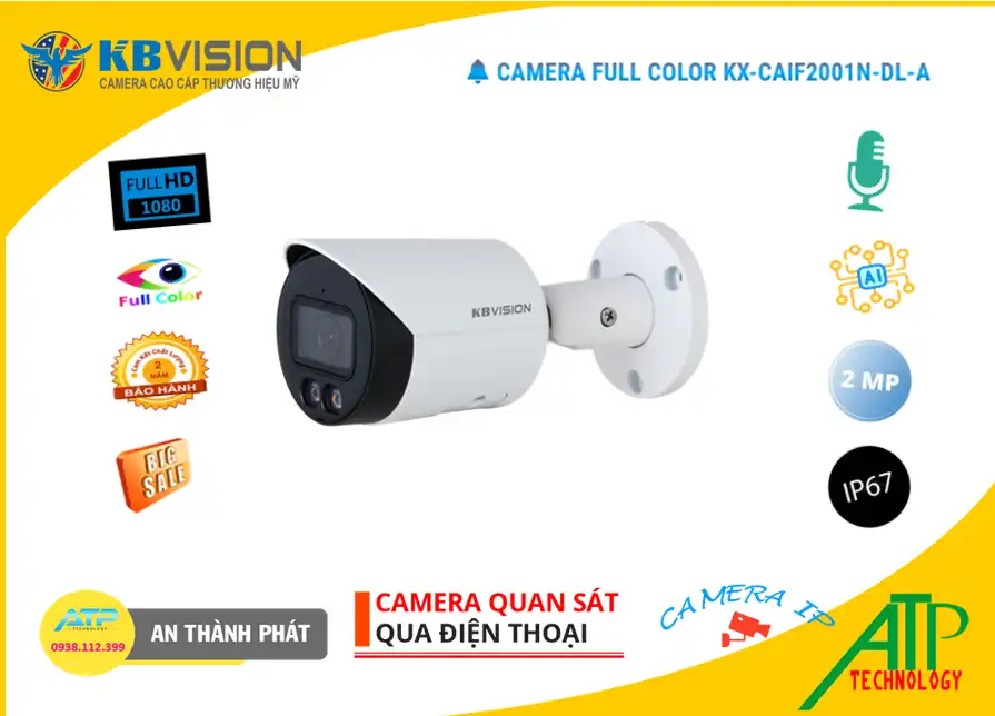 KX-CAiF2001N-DL-A sắc nét KBvision KX-CAiF2001N-DL-A sắc nét KBvision