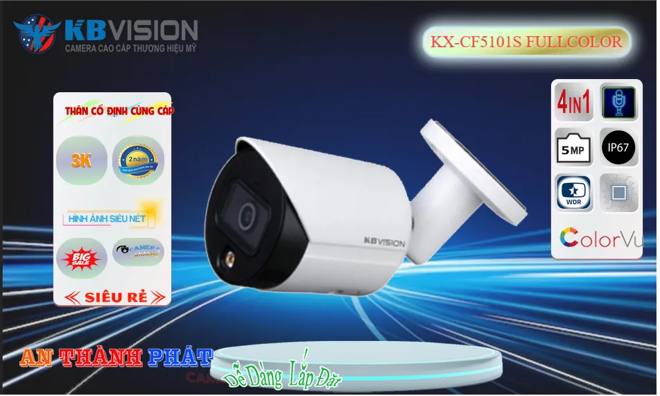 KX-CF2001N3-A sắc nét KBvision KX-CF2001N3-A sắc nét KBvision