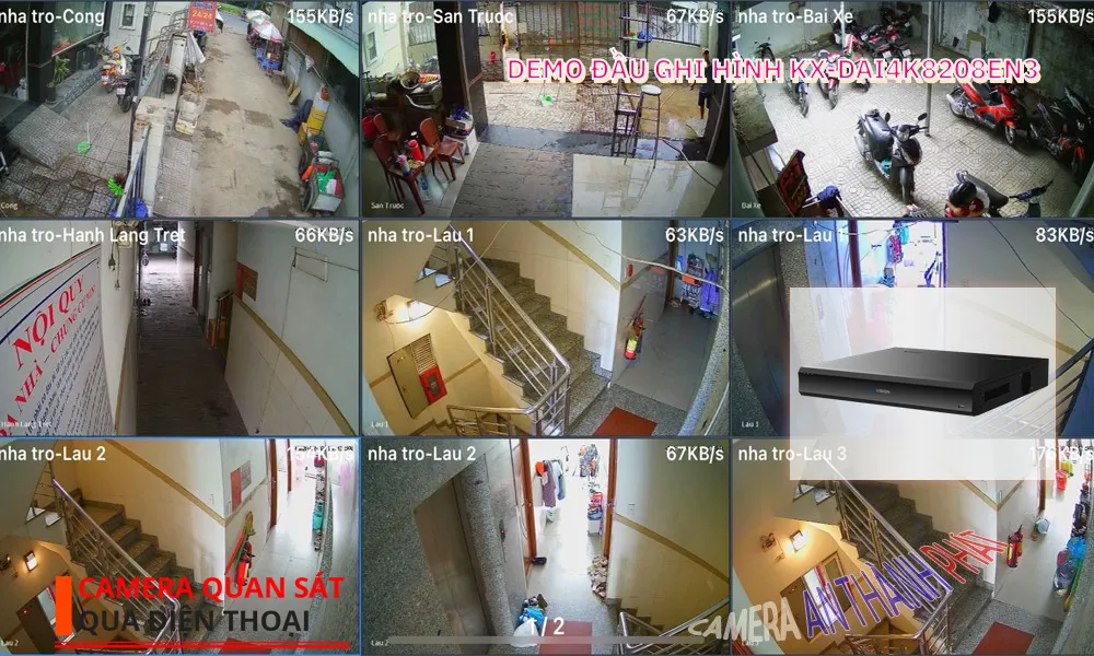 KX-DAi4K8208EN3 sắc nét KBvision